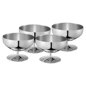 Daysi glassbägare rostfritt stål 25 cl 4-pack