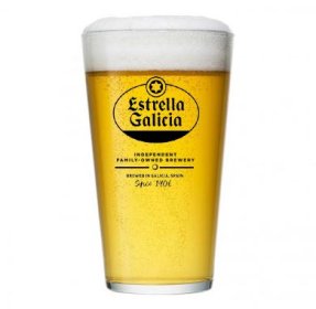 Estrella Galicia Ölglas 40 cl