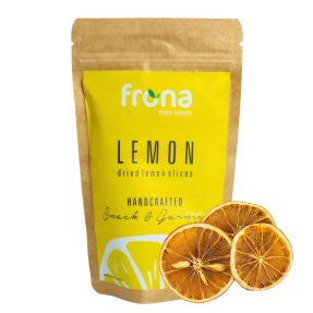 Torkade citronskivor mini pack 10 gram