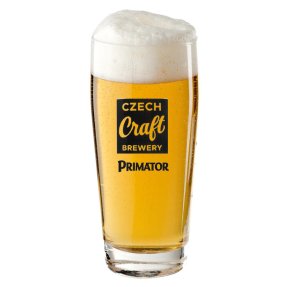 Czech Craft Brewery Primator ölglas 50 cl